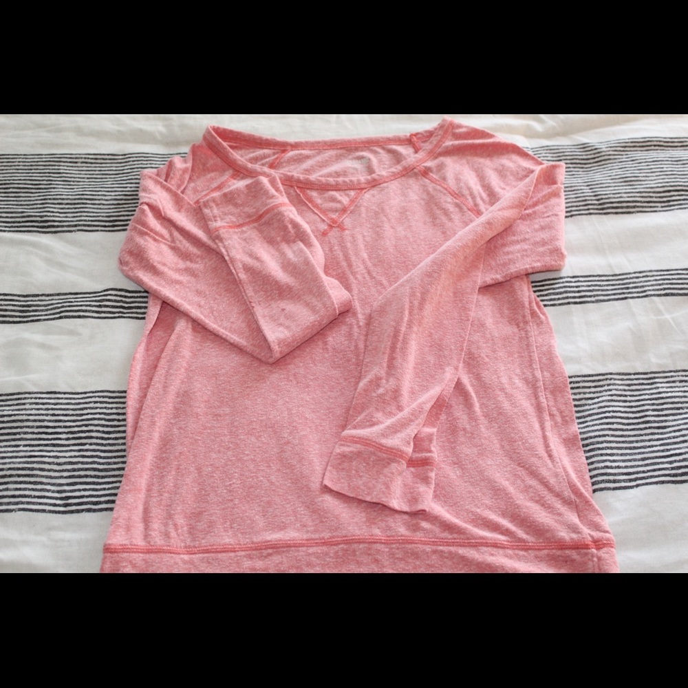Crew neck long sleeve